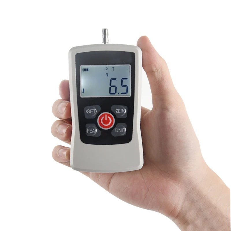

Digital High Precision Force Gauge Push Pull Pressure Meter Dynamometer Force Meter Widely Used Range With LCD Display