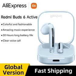 New Xiaomi Redmi buds 6 Active 30 Hours long battery life Clear voice call Comfortable to wear  earphones