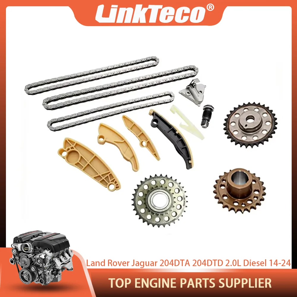 Timing Chain Kit With Gears For Land Rover Discovery Sport DEFENDER Jaguar XE XF 204DTA 204DTD AJ200D 2.0L Diesel 14-24 LR139320