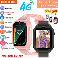 New 4G Smart Watch Kids GPS WIFI Video Call SOS Child Smartwatch Camera Monitor Tracker Location Phone Watch Boys Girls Gifts