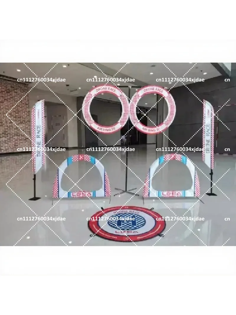 FPV Racing Track Kit 19 Inch Indoor 5 Gates Portable Foldable Obstacle Course for Micro Drone