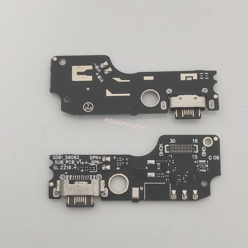 For Blackview A85 USB Dock Charger Port Jack Flex Cable Fast Charging MIC Microphone Board With IC