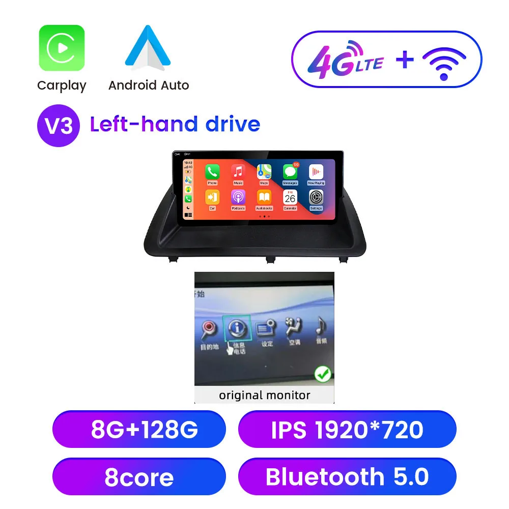 10.25 "Android Autoradio Voor Lexus CT CT200 CT200h 2011-2019 GPS Navigatie Multimedia Speler Carplay Android Auto Bluetooth