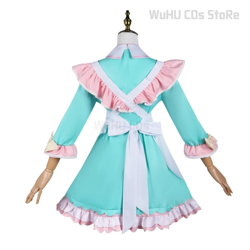 KAngel Streamer Ame Cosplay Costume pour femme, jeu Needy Girl Overdose, perruque de femme de chambre, vêtements de fête imbibés, robe sexy mignonne, Halloween, nouveau