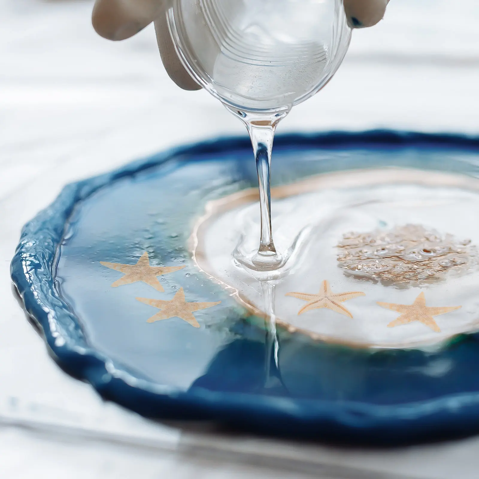 

20Pcs Realistic Sea Star Shaped Decorations for Crafting Epoxy Resin Projects Beach Themed DIY Wax Melting Drop Accents
