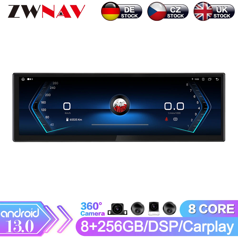 Android 14 Carplay Car Radio 14.9 Inch Display Touch Screen For BMW X1 2009-2015 GPS Navigation Car Multimedia Player Head Unit