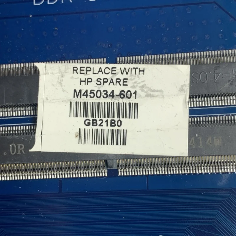 Para hp 14-dy M45034-001 M45034-501 M45034-601 com srk0a 7505 cpu 448.0mq04.0021 203032-2 placa-mãe do portátil 100% completo testado ok