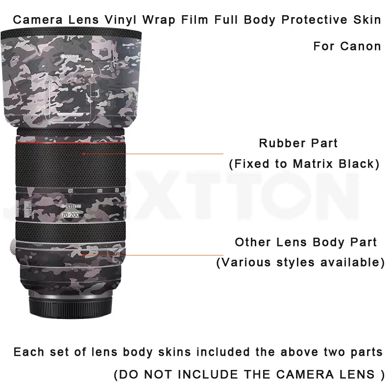 70-200 2.8 F2.8L Camera Decal Skin 3M Vinyl Wrap Film Lens Protective Sticker Body Protector for Canon RF 70-200mm F2.8 L IS USM