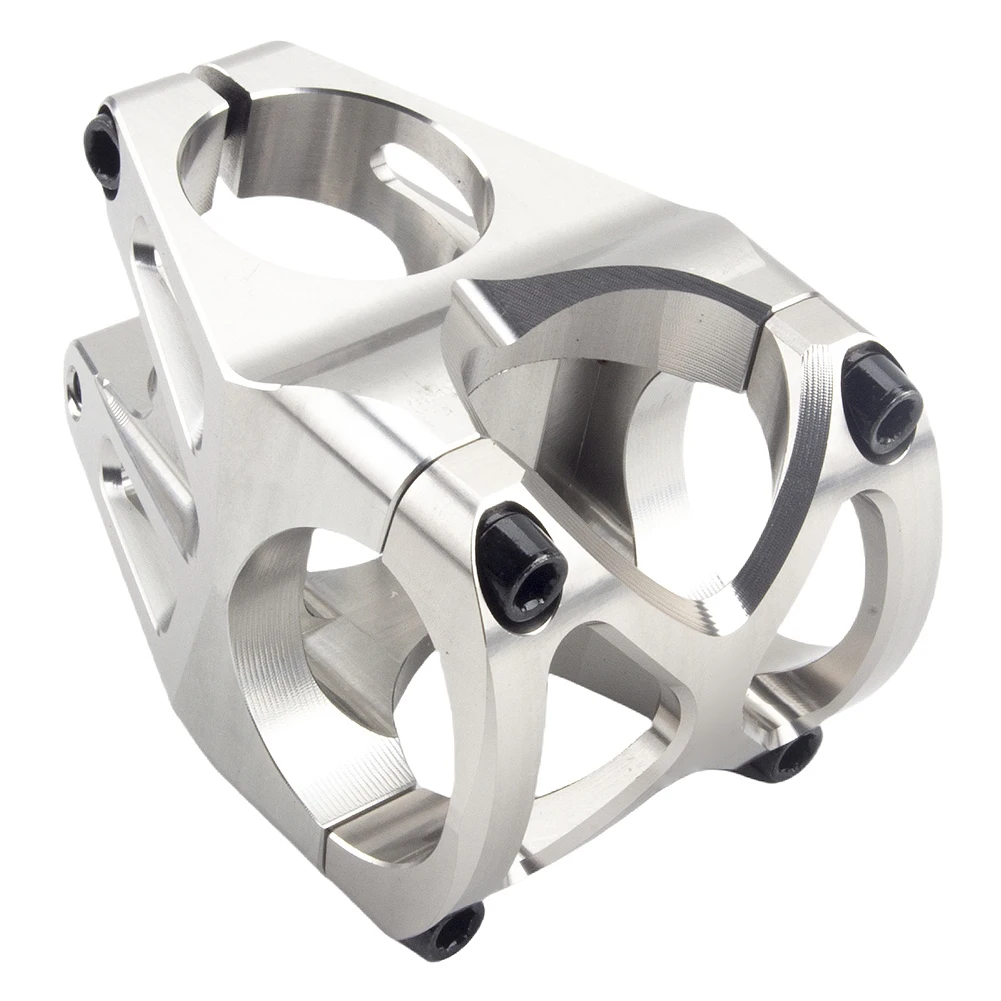

0 Degree Bike Stem 40mm for DH Mountain Bikes CNC Aluminum Alloy with 31 8 Handlebar and 28 6 Fork Stem Diameter