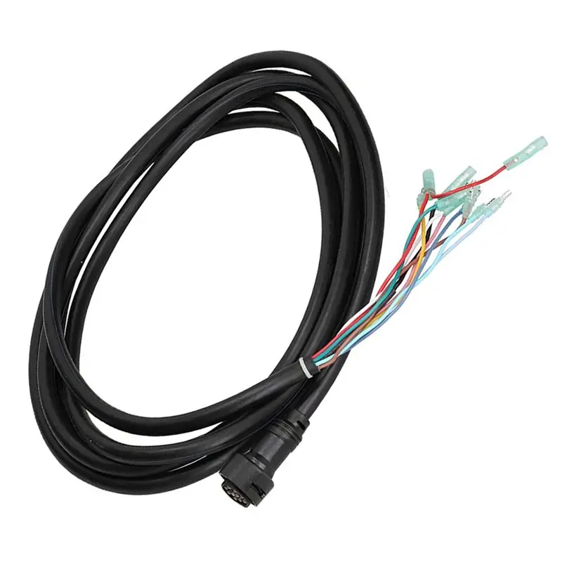 AEA7-5M/16Ft 10 Pin Main Wire Harness Extension Cable 688‑8258A‑20‑00 Suitable For Yamaha Outboard Engine 703 Control Box
