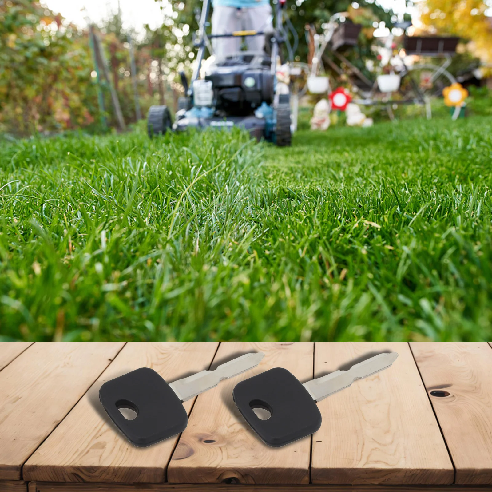 Lawn Mower Spare Parts Lawn Mower Keys High-Quality Materials Secure Fit Smooth Operation User-Friendly Easy To Use