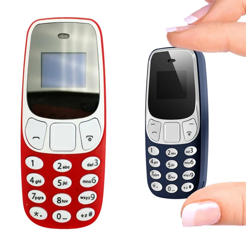 L8star Bm10 Elders Mini Mobile Phone Dual Sim Card with Mp3 Player Fm Unlock Cellphone Voice Change Dialing Phone