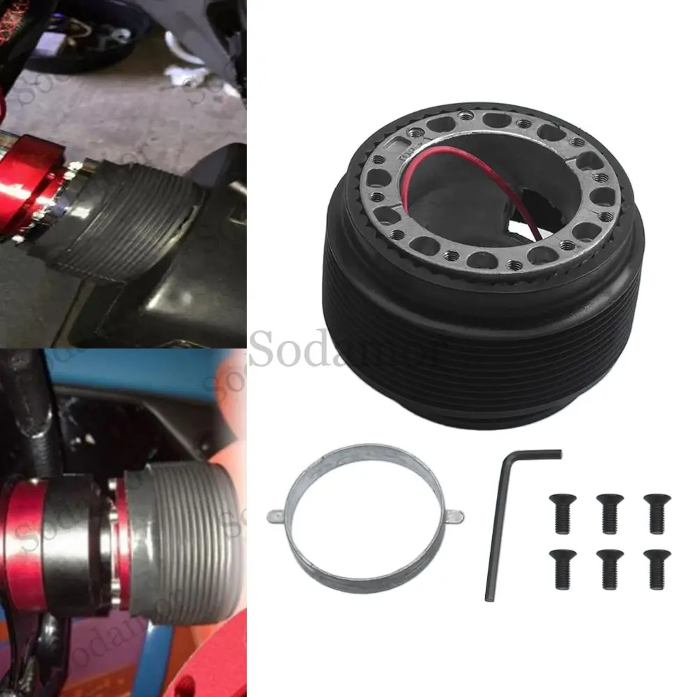 Para Toyota Celica Camry MR2 Supra Honda Accord S2000 Scion xB tC accesorios de coche adaptador de cubo de volante de 6 orificios Kit Boss