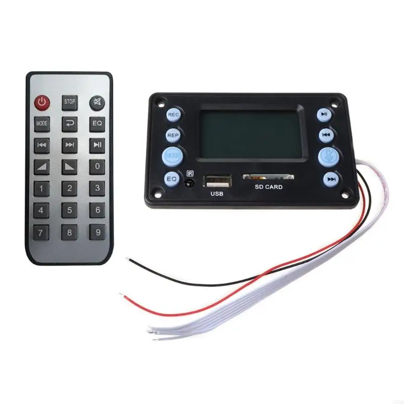 G8DB MP3 WAV WMA MODULE DÉCODER MP3 compatible avec télécommande avec télécommande