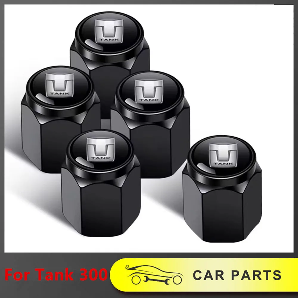 

Suitable For WEY Tanks 300/400/500/700 Tires Valve Caps Tank Cars Decorative Car Supplies Aluminum Alloy Valve Core Covers