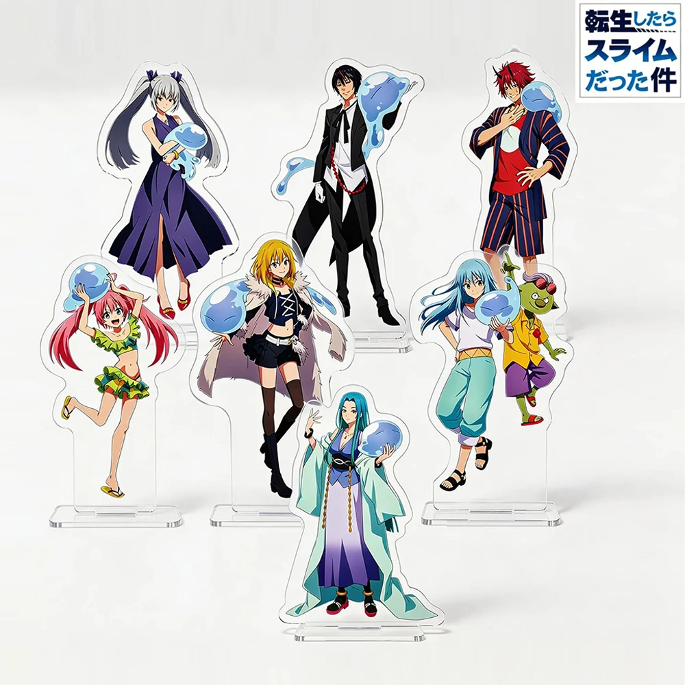 

Anime THAT TIME I GOT REINCARNATED AS A SLIME Acrylic Stand Figure Keychain Rimuru Milim Shion Bag Pendant