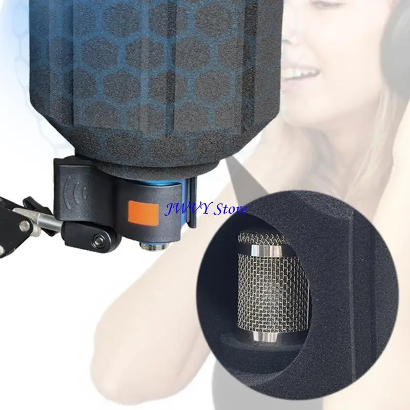 573A 1PCマイクフロントガールフィールドマイク分離ブース歌手や放送局用