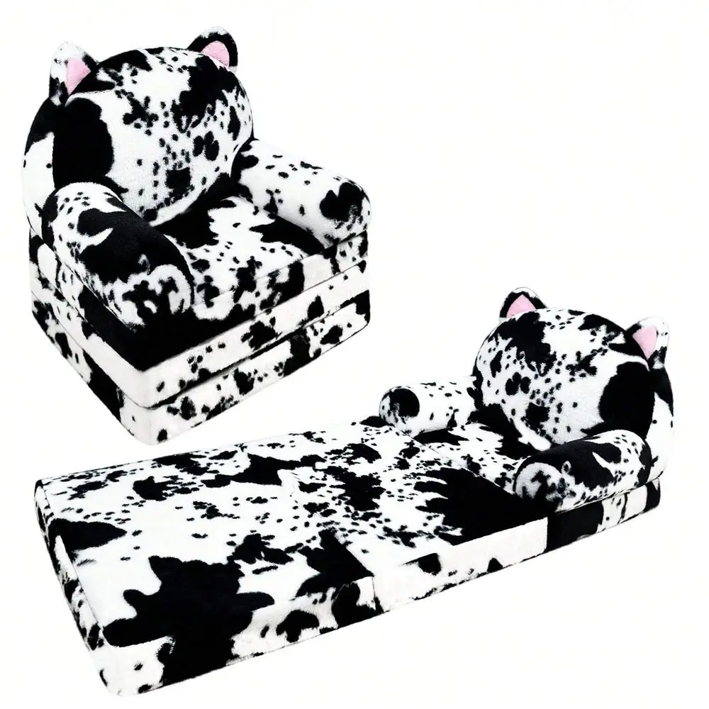 

Chair Plush With Removable Cover, Kids Sofa Bed To Lounger, Comfy Kids Couch For Kids Age 18 Months And , Toddler Recliners F