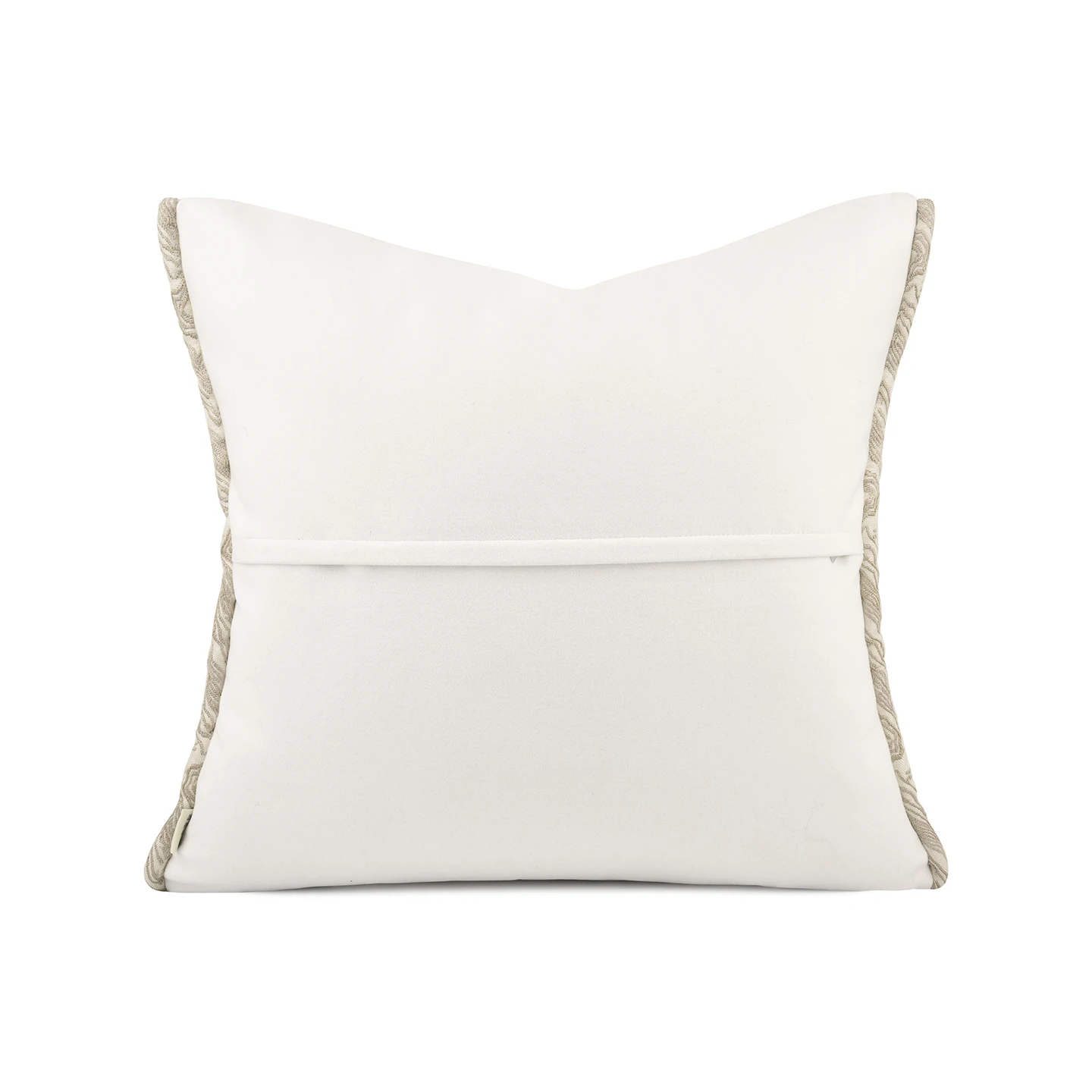 

Modern Velvet Woven Portable Chinese-Style Bed Cushions Light Luxury Villa Showroom Snow-White Hand-Beaded Swallow Sofa
