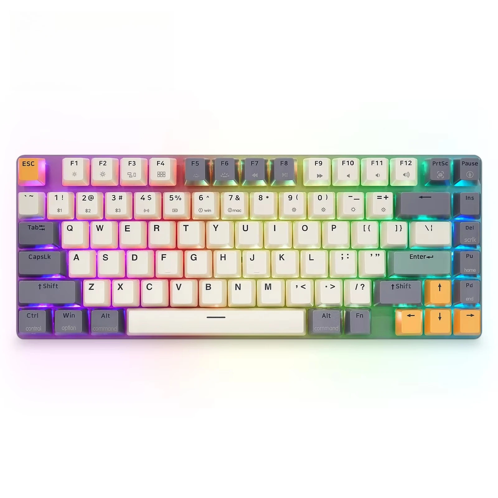 

SKYLOONG First Triple Mode RGB 2.4ghz Wireless PBT Keycaps New 75% Gaming Mechanical Keyboard