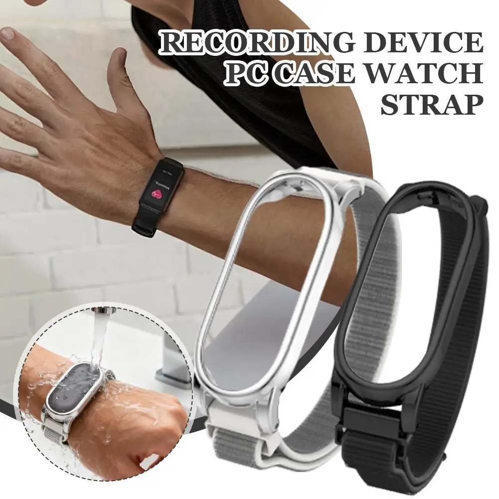 

For PLAUD NotePin/NotePin S Recording Equipment PC Case Strap Velcro Nylon Strap