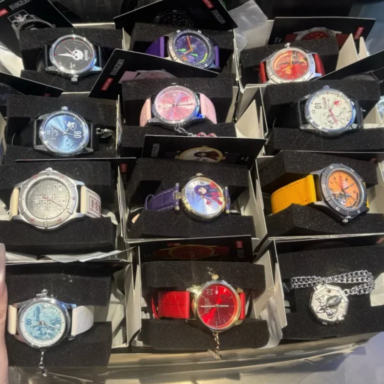 

Original Boxfun Evangelion The Final Mission Series Wrist Watch Blind Box Asuka Anime Peripheral Birthday Gifts For Anime Fans