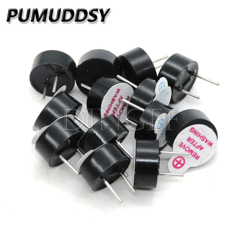 5PCS Active Buzzer 3V 5V 12V 16R TMB12A03 TMB12A05 TMB12A12 Magnetic Long Continous Beep 12095 12*9.5mm Speaker 9042 9*42mm
