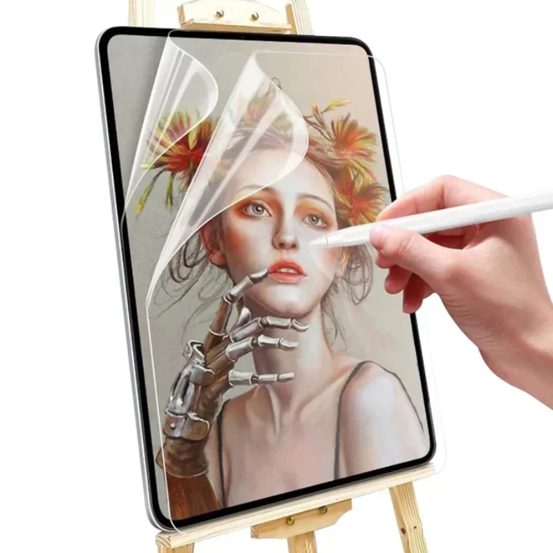 واقي شاشة من Paperfeel لجهاز iPad Pro 12.9 بوصة iPad 10.2 iPad Pro 11in iPad 10 9 8 7 6 Mini Air Matte PET ورق رسم