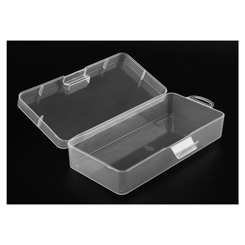 

5X Clear Plastic Jewelry Rectangle Case Box Holder Container 18Cm X 8.5Cm X 4.5Cm