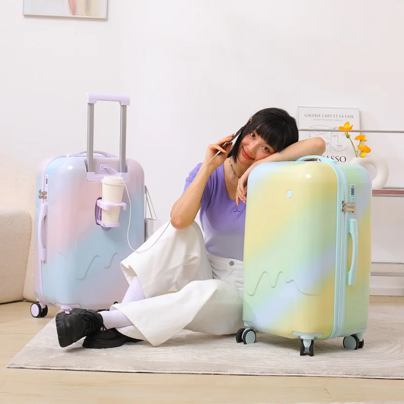 

Чемодан Adient Design Lage: Высокоэстетичный, легкий, прочный, 20 дюймов, для путешествий, трансграничная поставка