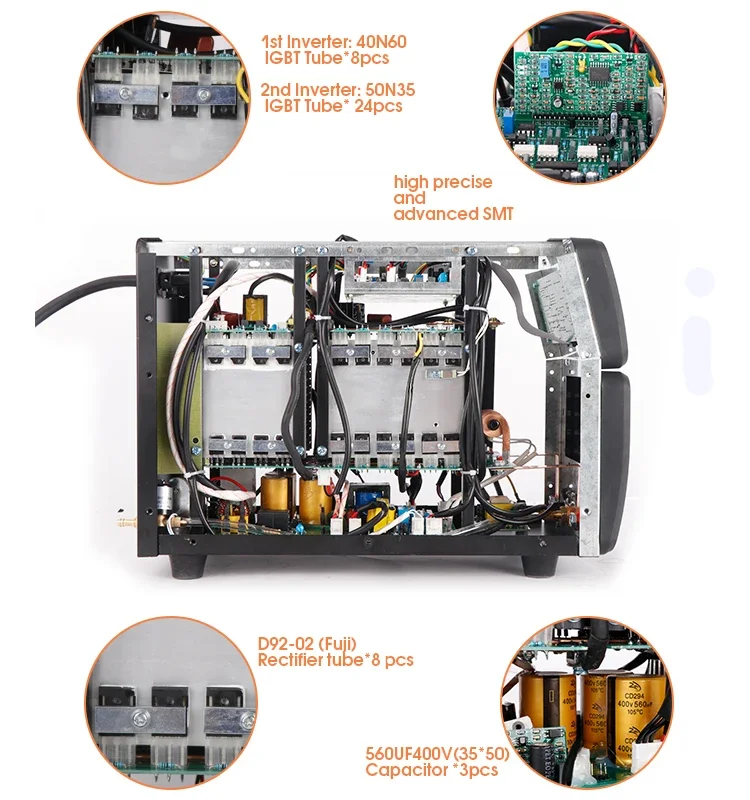 Stainless Steel Welding Machine Argon Welding Machine Ac Dc Pulse Tig Welder TIG 200 PACDC
