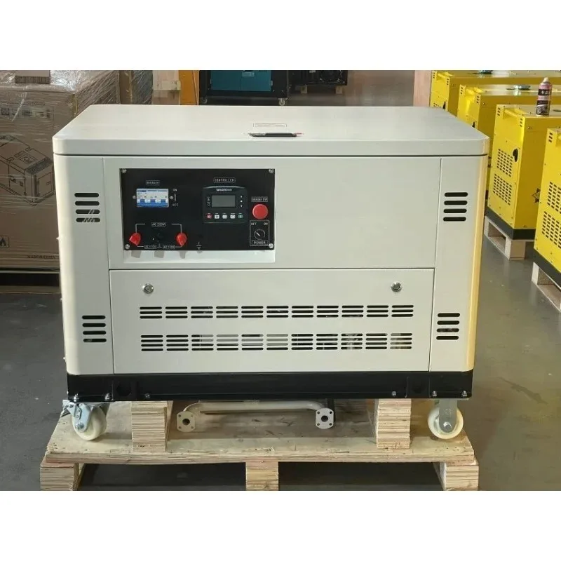 Silent 10kW 15kw 20kw 30kw  dual fuel  generator set Household natural   generator