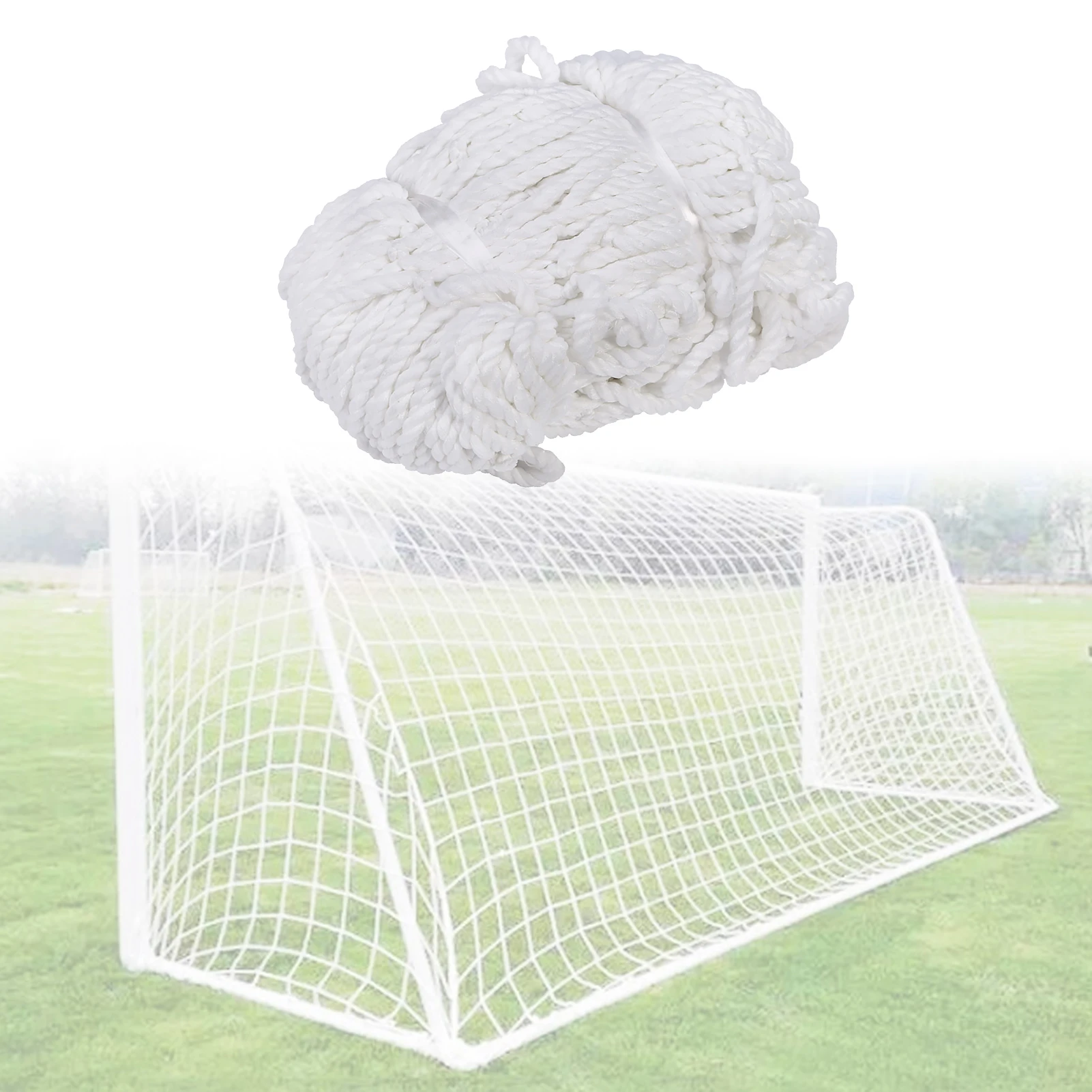 Football Soccer Net Sports Replacement Soccer Goal Post Net for Sports Match Training Soccer Goal Net Soccer Net Soccer Post Net