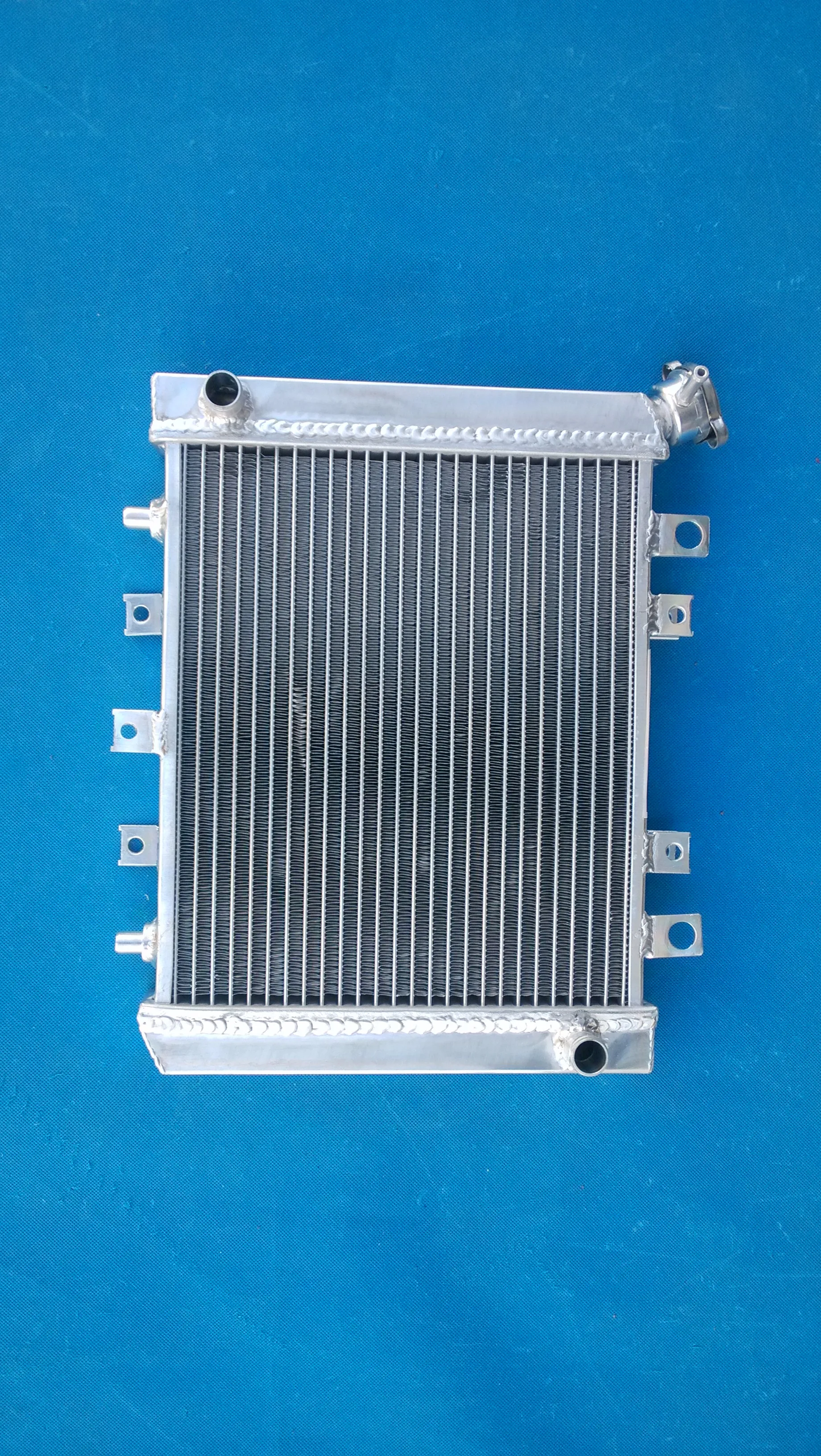 

New Aluminum Radiator For 2008-2011 Kawasaki Brute Force 750 KVF750 4X4i Cooler Cooling Coolant 2008 2009 2010 2011