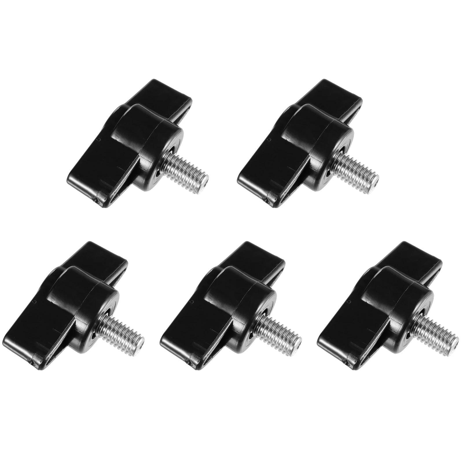 

5pcs T Shape Thumb Screw Stainless Steel ABS Quick Removal Fastener Hand Screw Hardware Fastening Outer Bolt