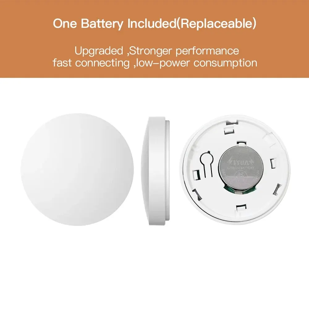 Tuya ZigBee Smart Button Scene Switch Wireless Remote One Key Controller Multi-scene Linkage Switch Google Alexa Voice Assistant