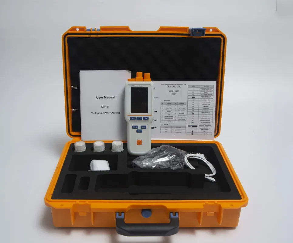 M310F Muti-functional Portable LCD display Multi Parameter Analyzer Water Quality Analyzer