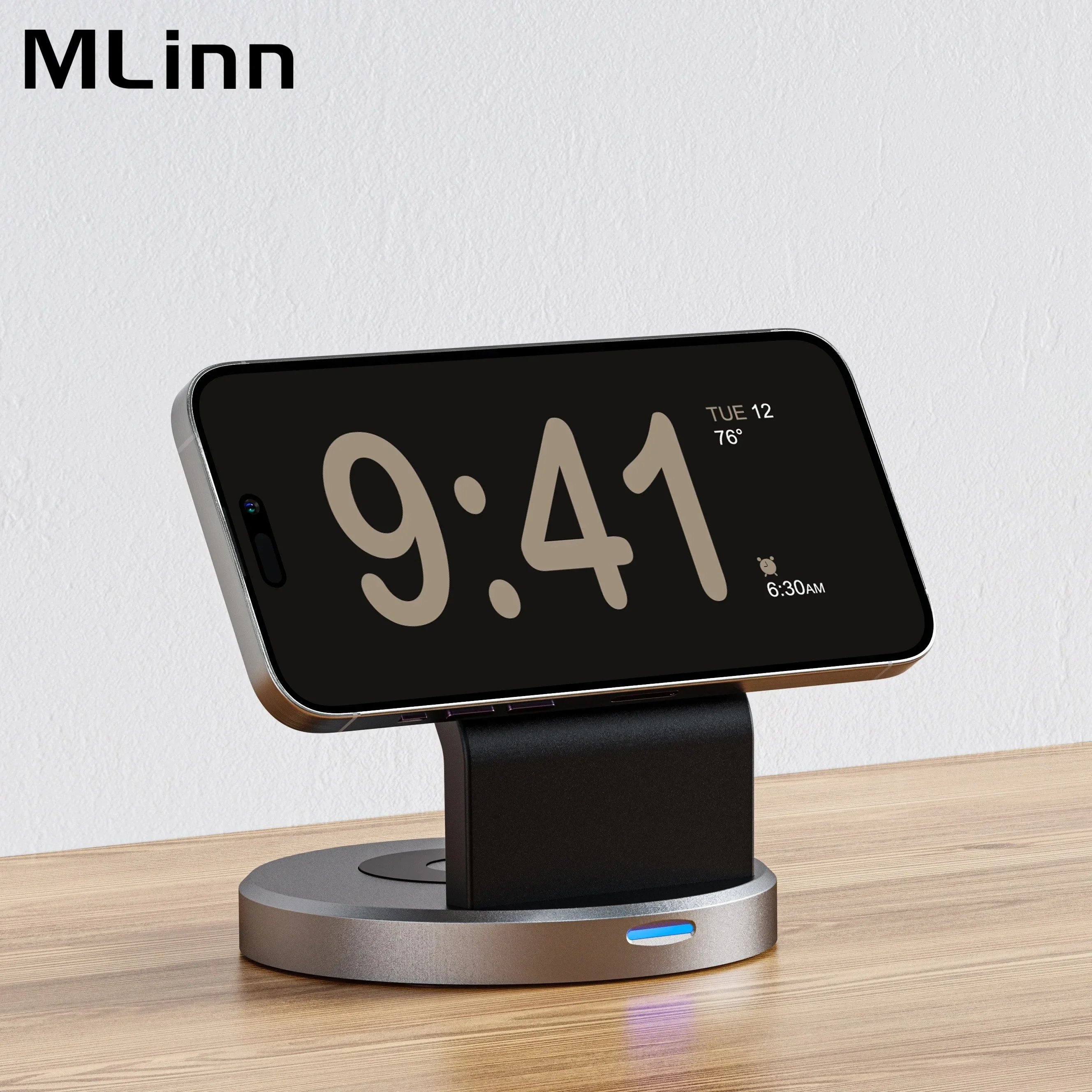 

3-in-1 Wireless Magnetic Charger Stand for MagSafe 15W Fast Charging Dock Station for Apple Watch iPhone 15/14/13/12 pro max