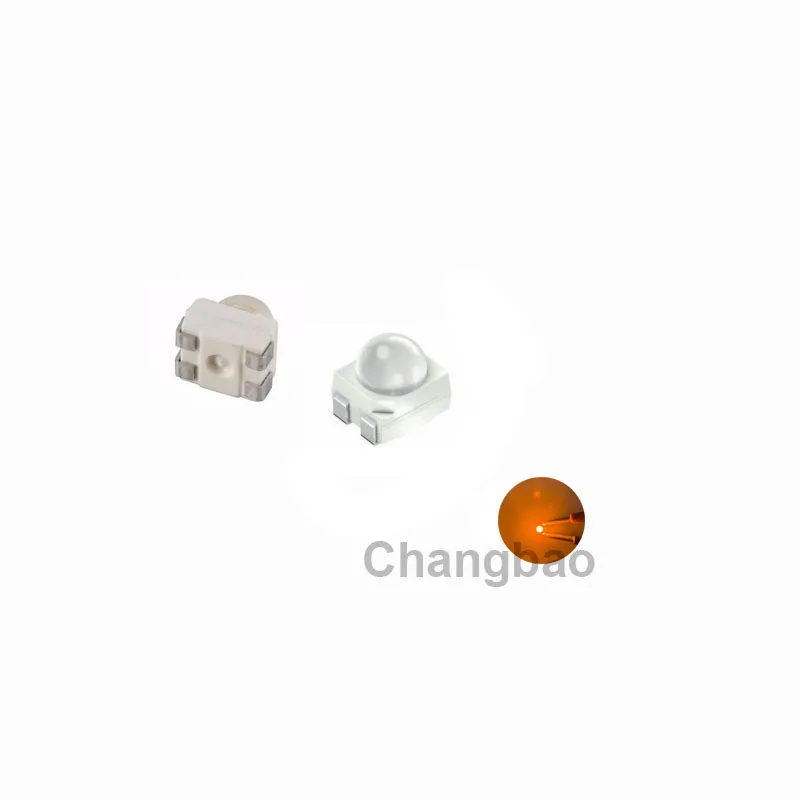 LY E65F 3528 PLCC4 2V 0.2W Yellow 590nm Led for Aumobile Signaling Backlighting Symbol Light 3+1-
