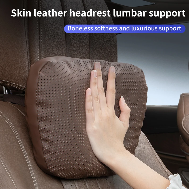 Car Headrest Waist Pillow Neck Cushion Seat Headrest Lumbar Support Pillow For Lexus CT ES GS NX IS250 CT200h IS300h ES300h