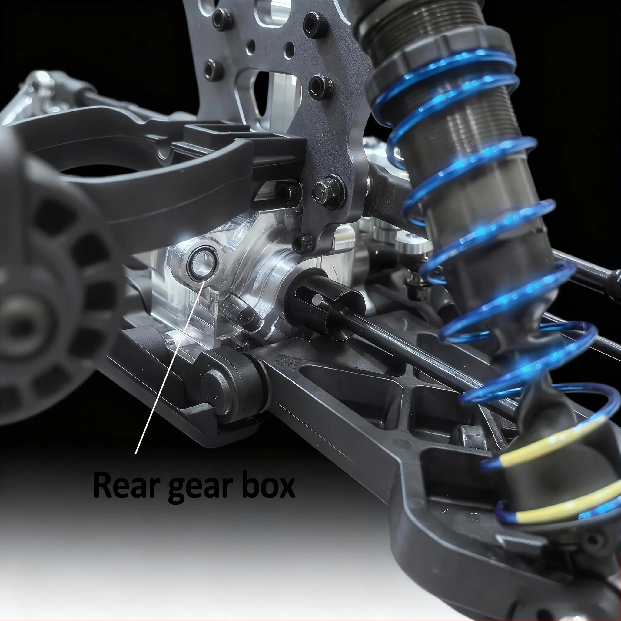 VITAVON CNC Alu7075 Gear Box For TEKNO MT48 2.0 1/8 TKR9416B