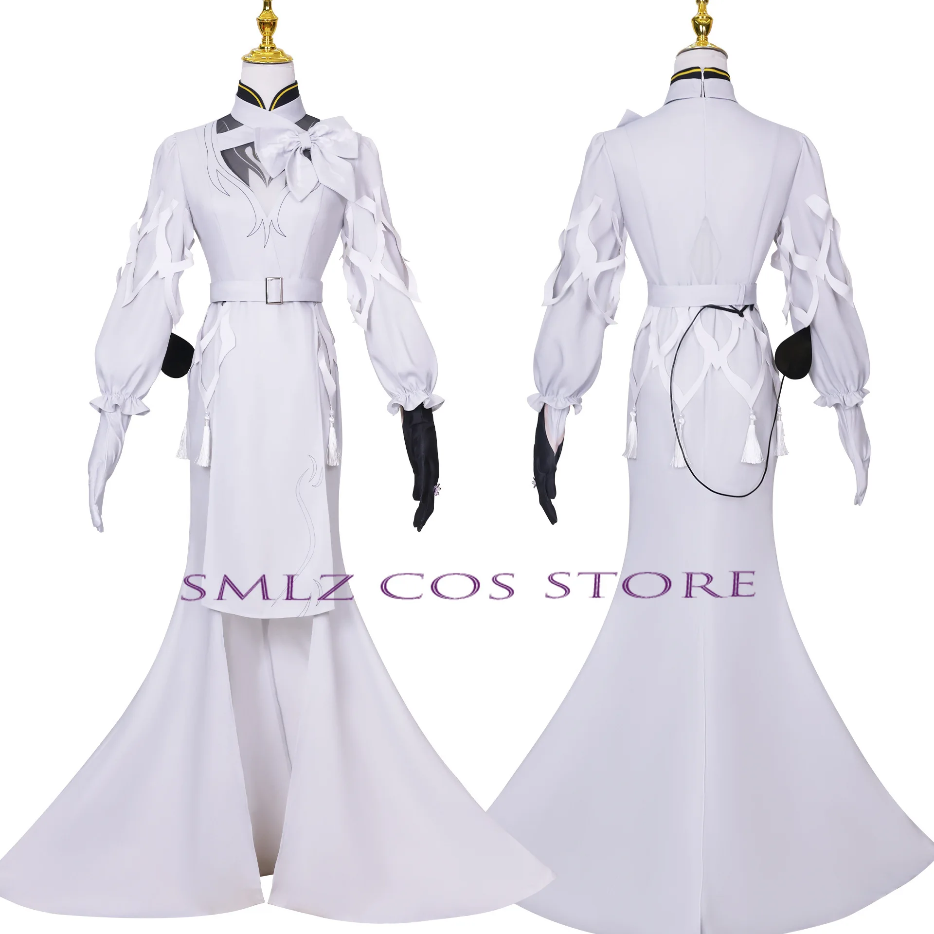 Anime Cosplay Traje para Mulheres, Jogo Honkai Star Rail, O Dahlia Role Play Dress, Party Outfit, Hat Set