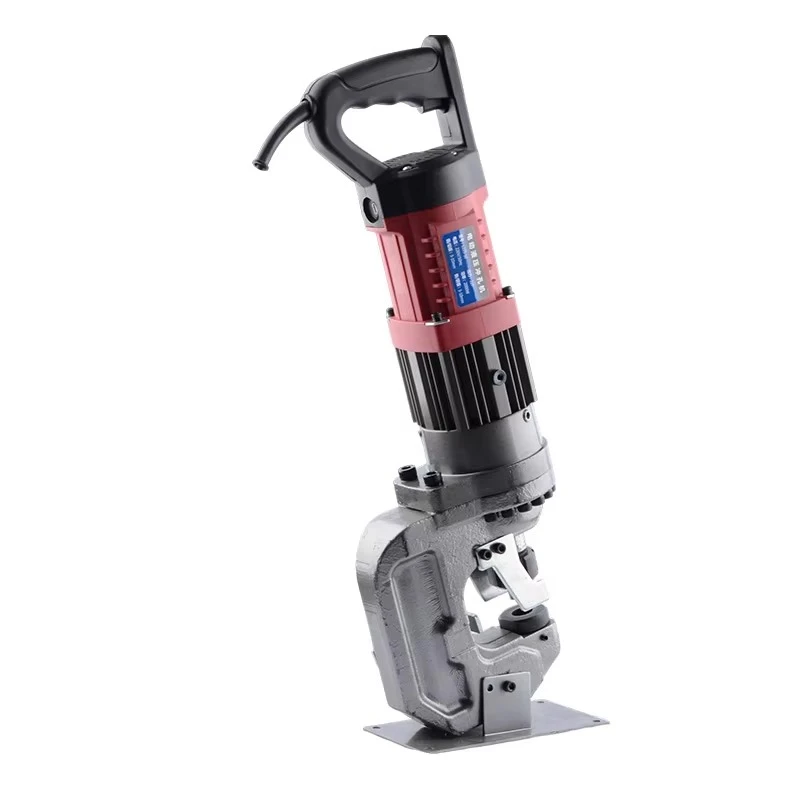 Portable Electric Rebar Cutter Hydraulic Punching Machine Bar Cutter Chamfering Tool