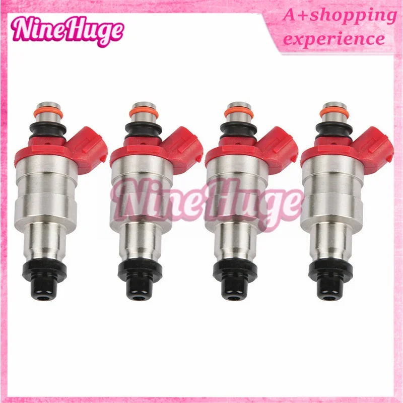 4 Uds nuevos inyectores de combustible para 1990-1994 M-azda B2600 2.6L-L4 G609-13-250 G 60913250   G609 13 250