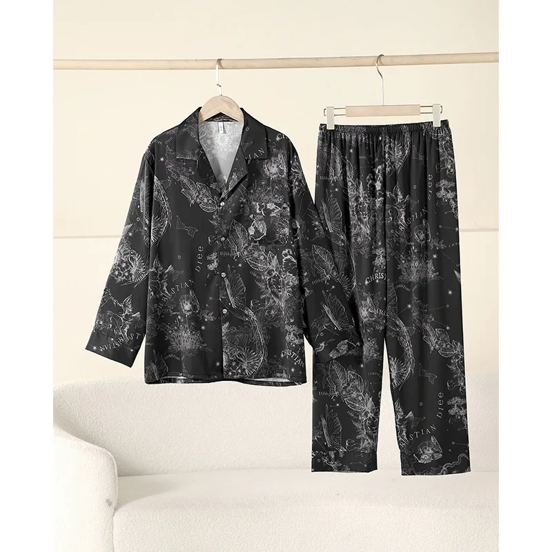 2025-noir-ete-automne-couple-luxe-haut-de-gamme-poche-pyjamas-glace-soie-a-manches-longues-pantalon-deux-pieces-ensemble-homewear-vetements-de-nuit