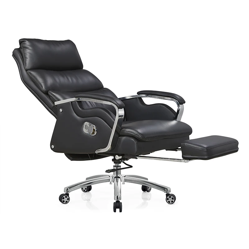 Luxury Racing Office Chair Comfortable Boss Recliner Rotating Chair Executive Leather Ergonomic Office Chair