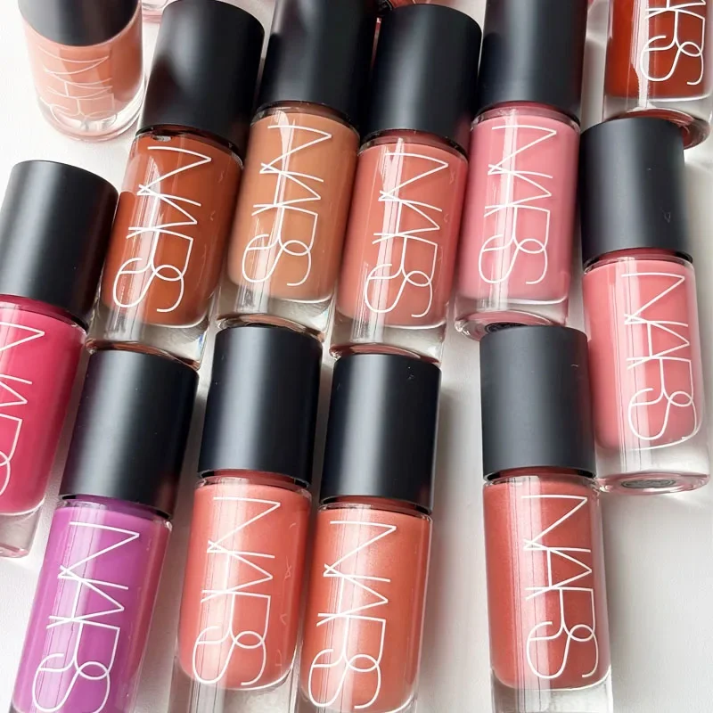 NARS Brand Insatiable Liquid Blush Glowy Blush Lightweight Liquid Blush Create A Soft Focus and Glossy Feel #Behave #Impassioned