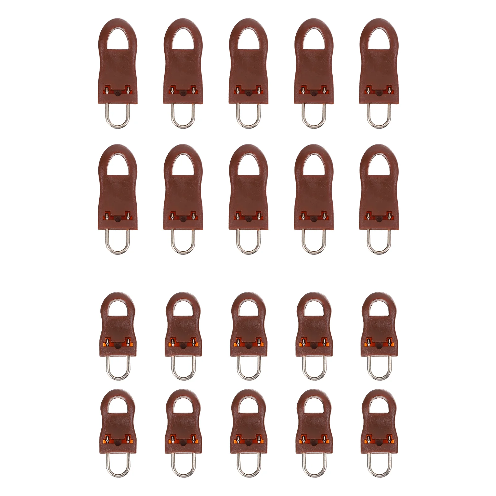 20 PCS Suwak zamka błyskawicznego Klips do mocowania Karabińczyk do torby na zakupy Zakładki naprawcze Odzież Wymienne ciągniki Akcesoria Odłączane