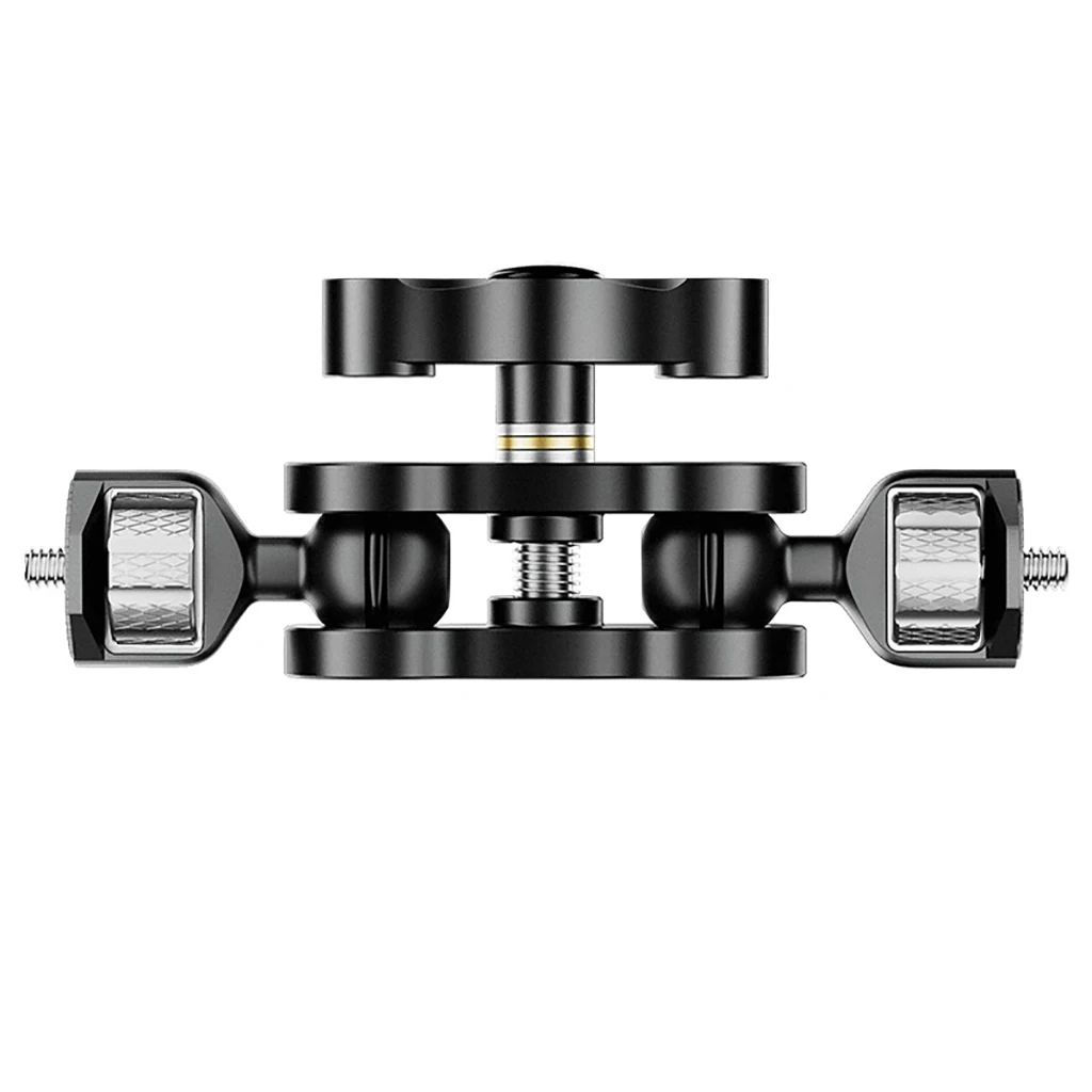 Universeller magischer Arm 360 ° Drehung Doppel kugelkopf 1/4 "Schraube magischer Arm für DSLR-Kamera käfig LED-Licht mikrofon Monitor halterung