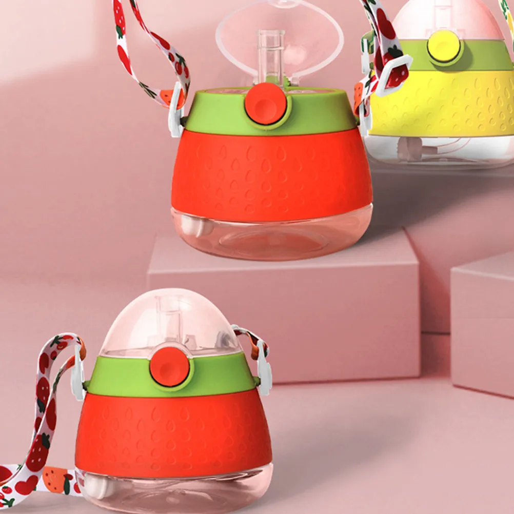 

Детская тренировочная чашка 280 мл с защитой от протекания, с трубочкой, для малышей, безопасный дизайн, пищевой пластик без BPA, термостойкость до -20°C